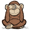 Mizaru - monkey sees no evil