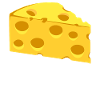 Kaese mit Loechern