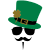 Go Green Moustache