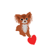 Chihuahua Mom Hundewelpen Geschenk