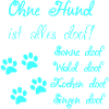 Hunde Spruch Design