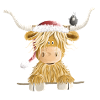 Scottish Highland Cattle Christmas Gift