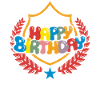 Chemise d'anniversaire - Joyeux anniversaire - Félicitations