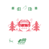 Hey-Ho allons-y! Conception de Noël.
