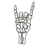 Skeleton Hand
