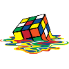 Rubik's Cube Melting Cube