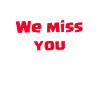 We Miss You