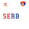 Serbien Land