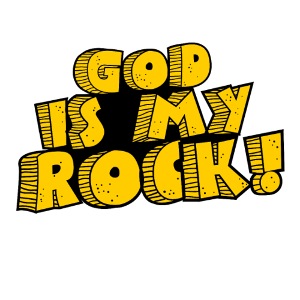 God is my rock N
