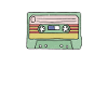 Retro Cassette Tape