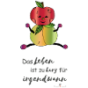 Sportlicher Apfel