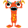 Brev F Gave Monster ABC Fornavn med F