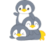 Pinguin – Pinguine – Pinguinfan – Pinguinfamilie