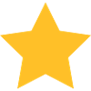 Star yellow christmas star