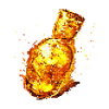 Estus Flask in pixel look
