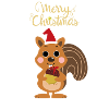 Squirrel Christmas Squirrel