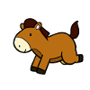 Cheval sautant