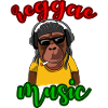Reggae Musik Affe Geschenk Geschenkidee