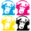 4 DJ monkeys