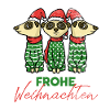 Meerkat clan Christmas Santa Claus