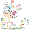 The little giraffe