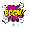 Boom explosion