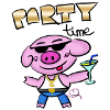 Funny Party Pig