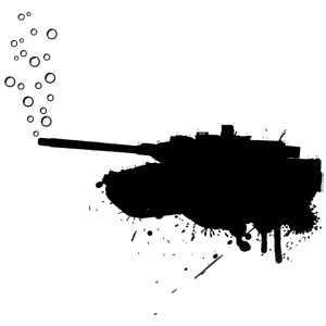 soap bubbles splash tank - Black