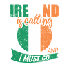 Dublin Ireland national flag