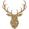 Deer head gold