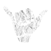 Shaka hand sign Hang