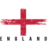 Croix d'Angleterre distressed