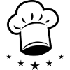 10 Chef's hat chef 5 stelle