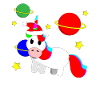 Einhorn Weihnachten Weihnachtspulli Weltall
