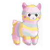 Rainbow alpaca llama gift idea
