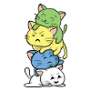Kawaii katte manga stil japan miao gave