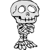Funny skeleton 1 (2f)