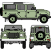 Defender 110 - Sides