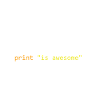 Python is awesome