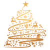Xmas Tree Gold