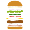 Exploded Burger