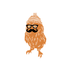 Bearded Bird Shirt (white)