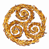 Triskele of fire