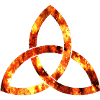 Celtic symbol 3 fire