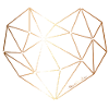 Heart in diamond, diamond heart