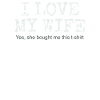 J'aime ma femme t-shirt