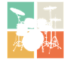 Drum kit Drumline
