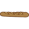 baguette brød fransk fransk frankrig le