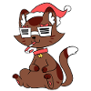 Weihnachten – Weihnachtspullover – Cool Cat