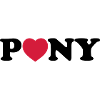 Pony heart